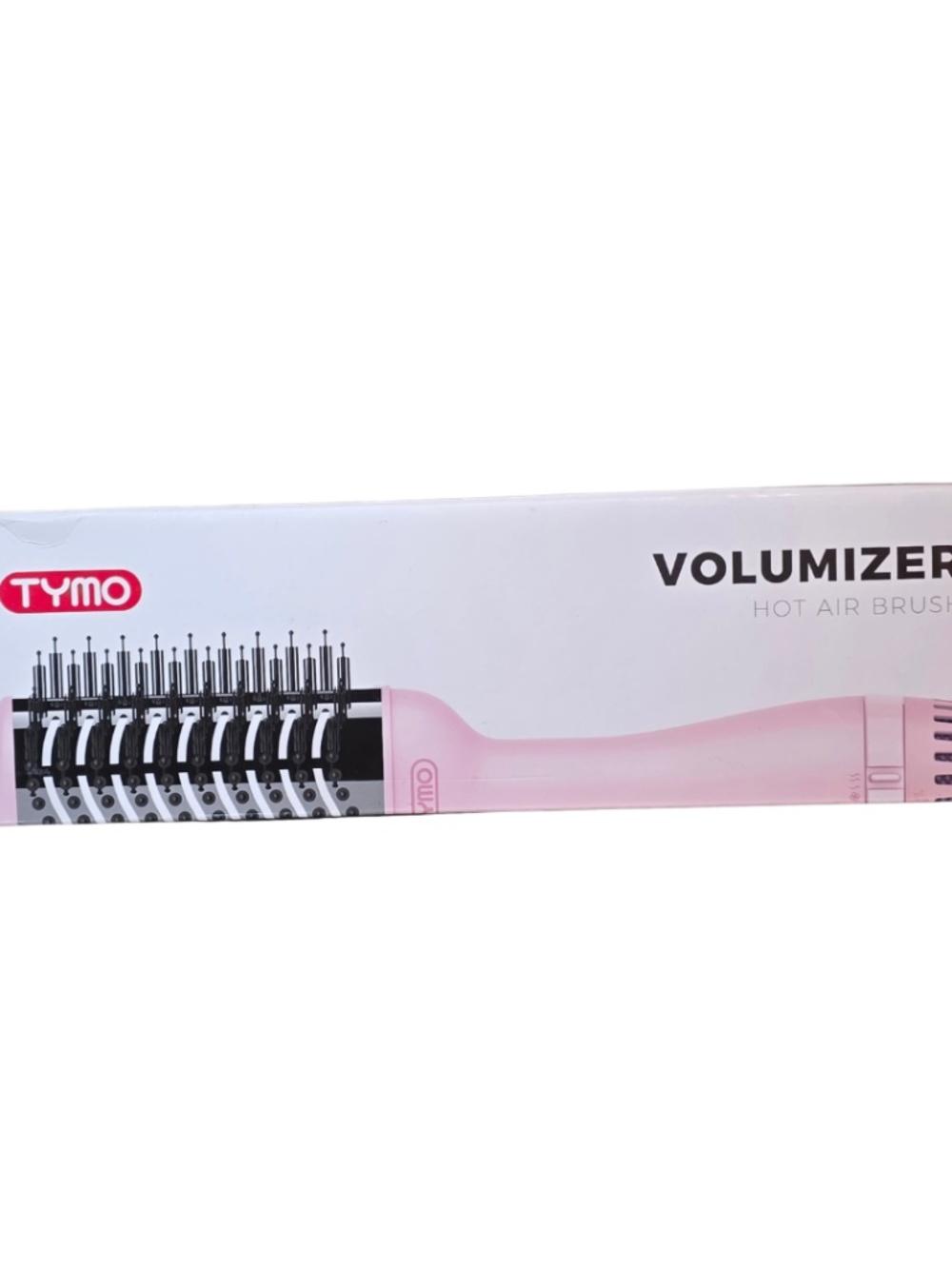 NEW TYMO Volumizer Hot Air Brush Hair Dryer Blowout Brush 1200W Pink